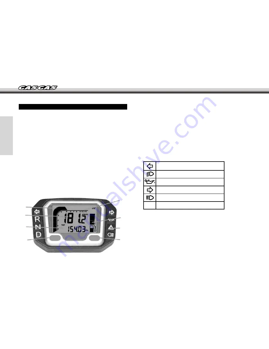 GAS GAS FSR 450 - 2007 User Manual Download Page 52