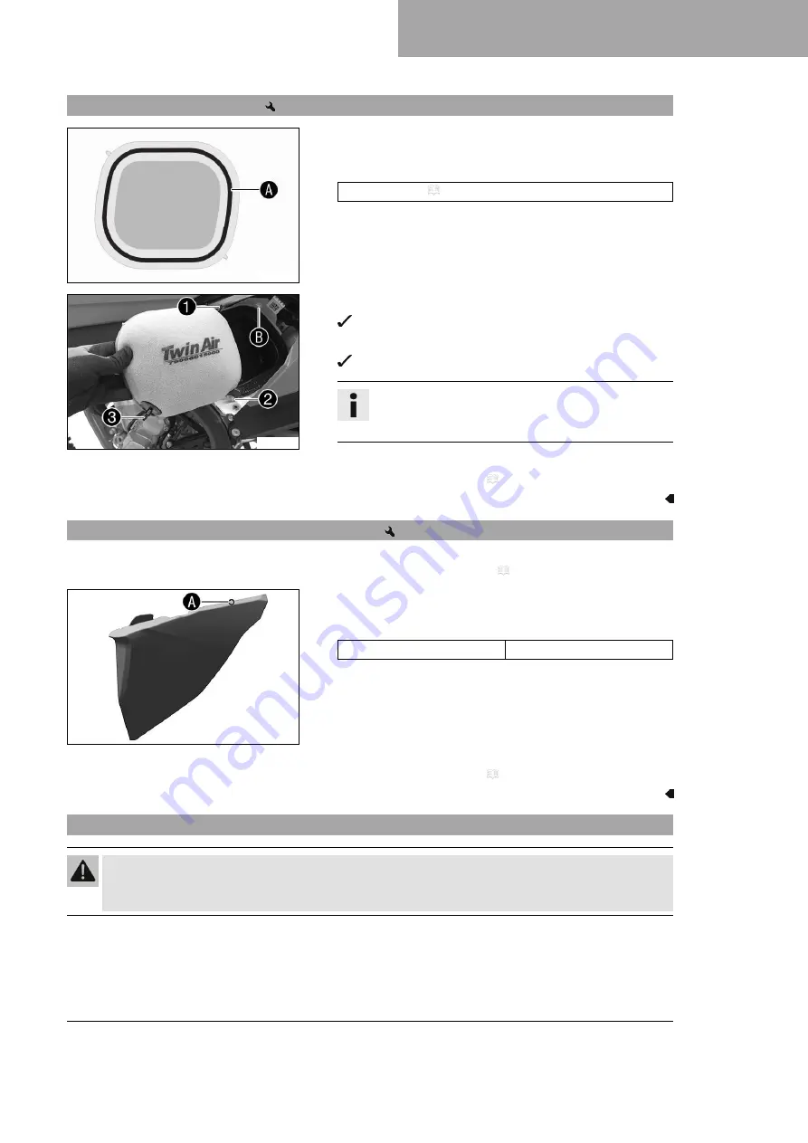 GAS GAS MC 350F 2022 Owner'S Manual Download Page 63