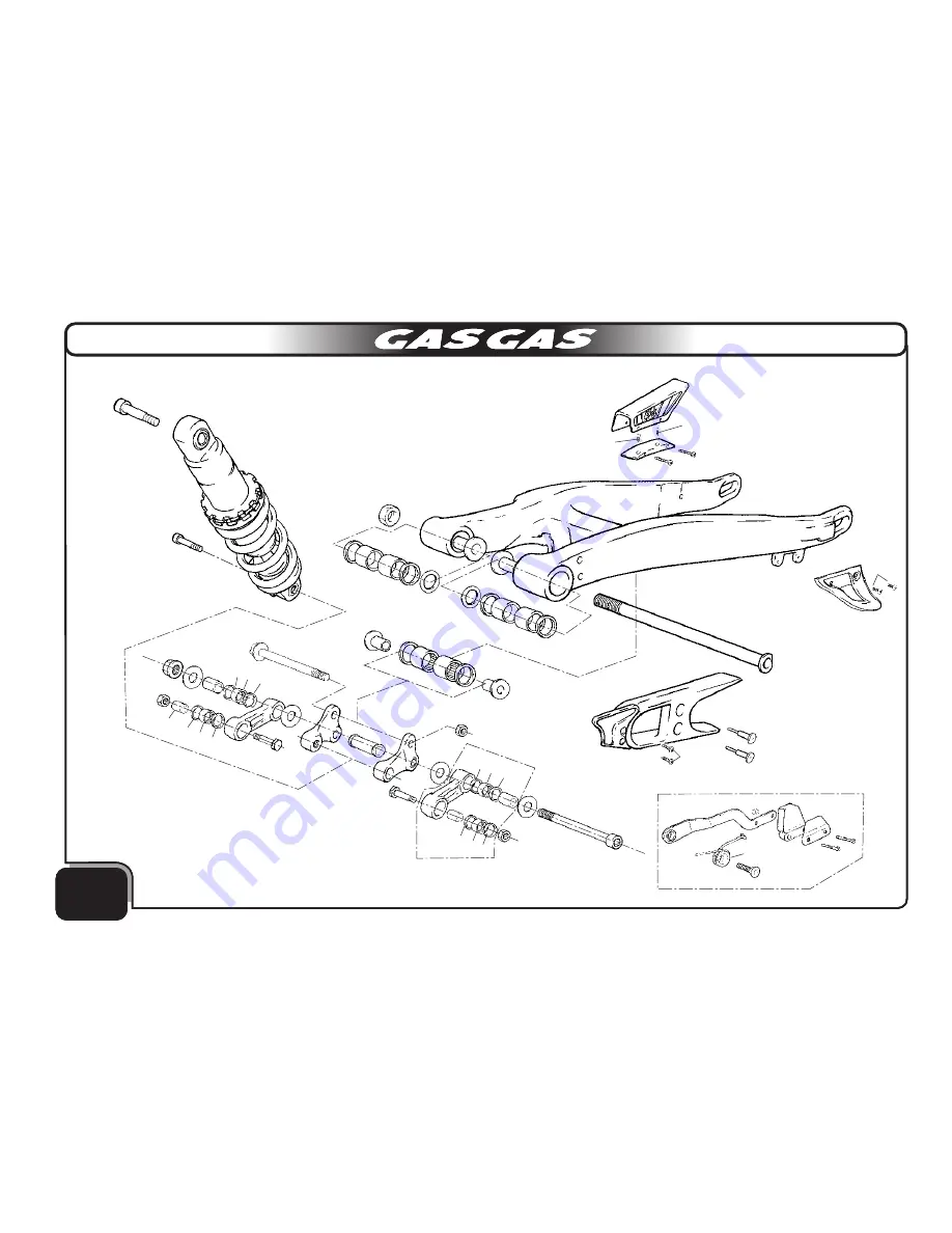 GAS GAS TXT PRO - PART LIST 2005 Скачать руководство пользователя страница 22