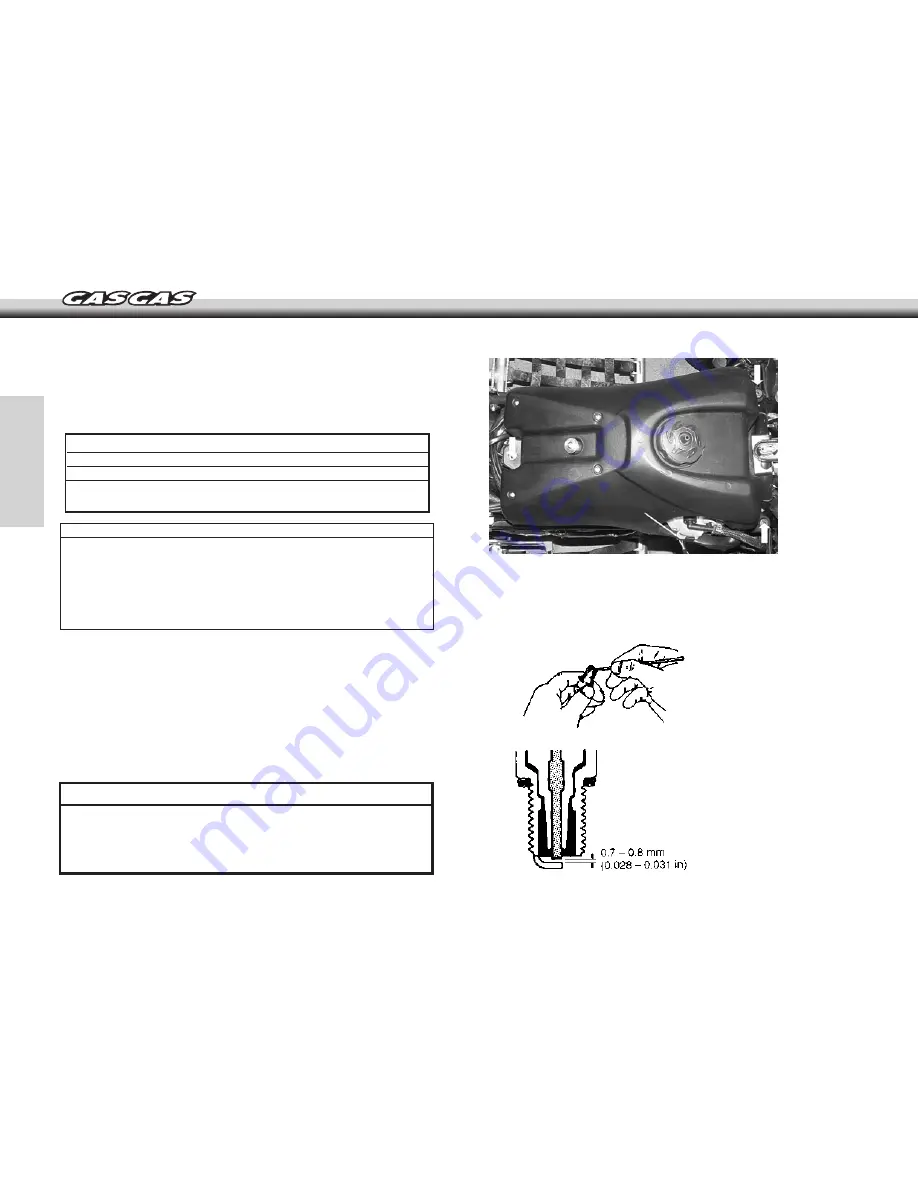 GAS GAS WILD HP 450-07 User Manual Download Page 116