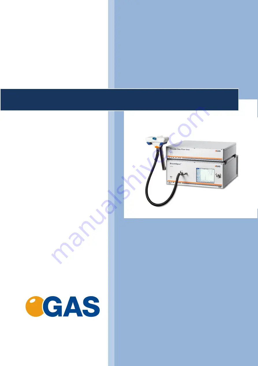 GAS BreathSpec Quick Start Manual Download Page 1