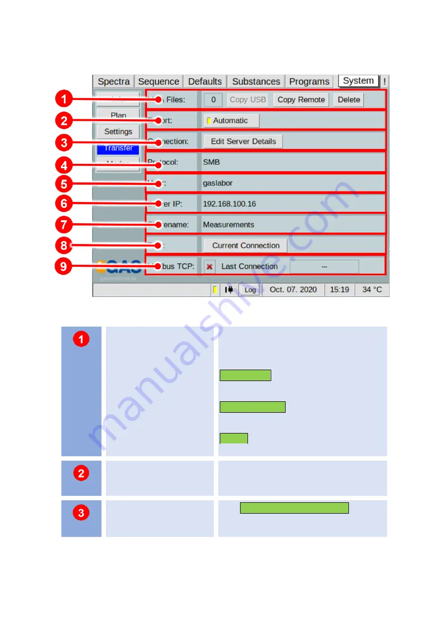 GAS GC-IMS User Manual Download Page 84