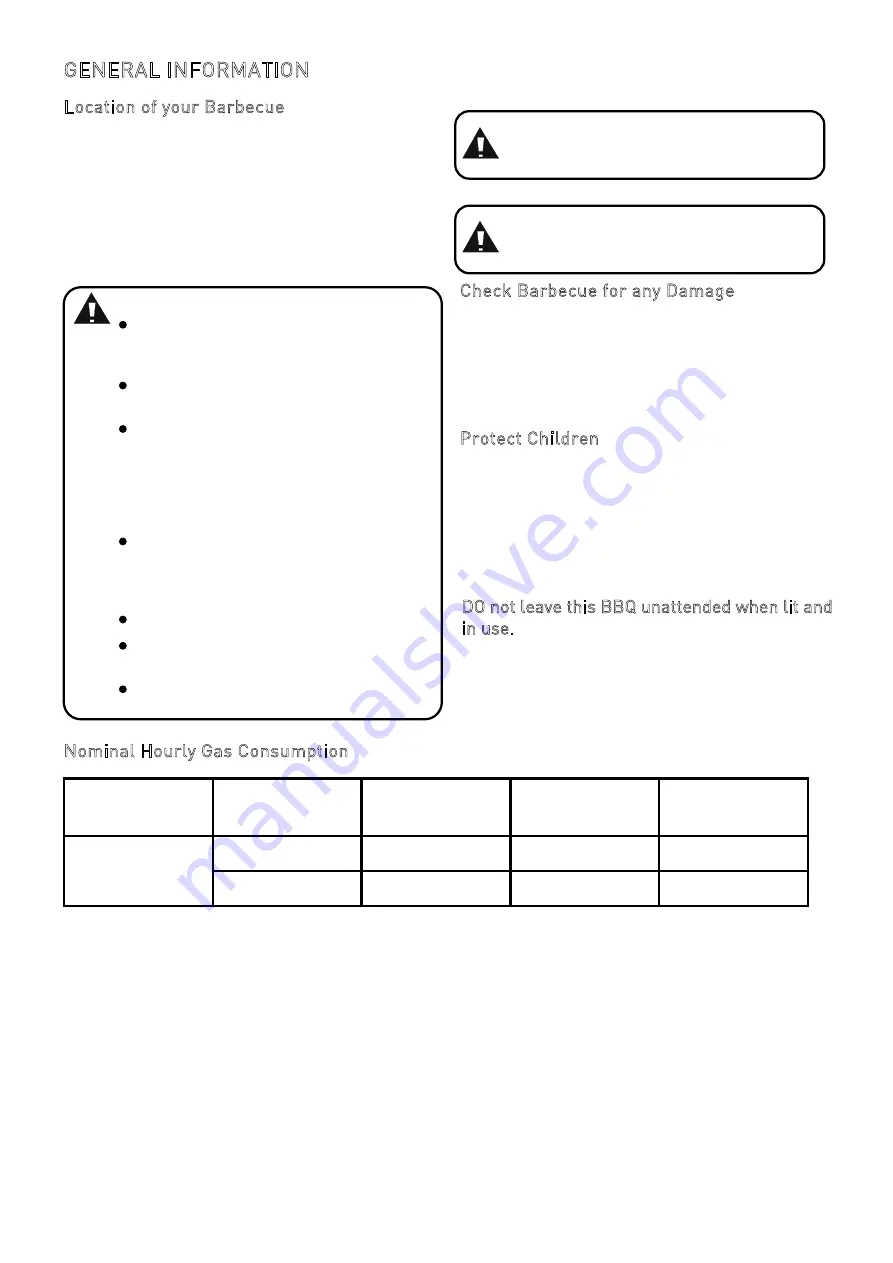 gascraft G2082 Instructions Manual Download Page 3