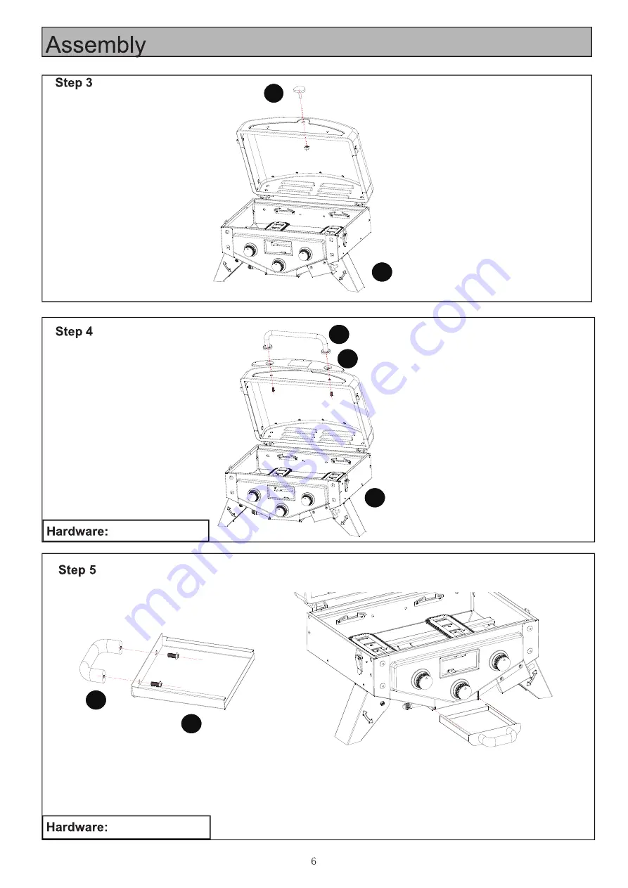 gascraft TAILGATE KS16280RDS Скачать руководство пользователя страница 6