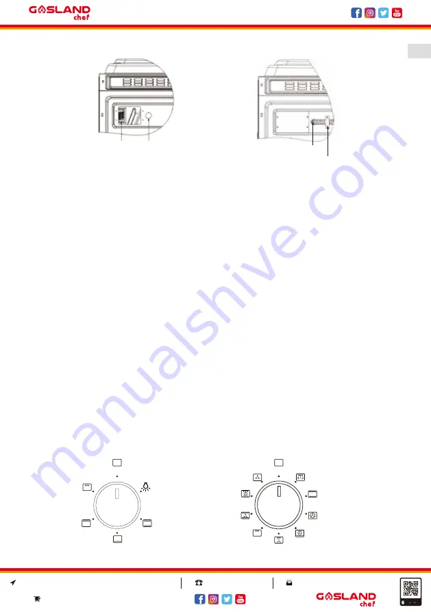 GASLAND chef ES606MS Instructions For Installation And Use Manual Download Page 33