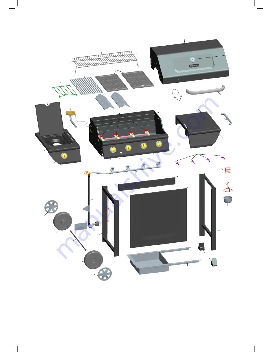 Gasmate Nebula 6420 Instructions Manual Download Page 6