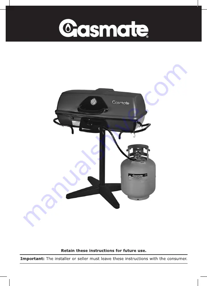 Gasmate Ranger Barbecue Скачать руководство пользователя страница 1