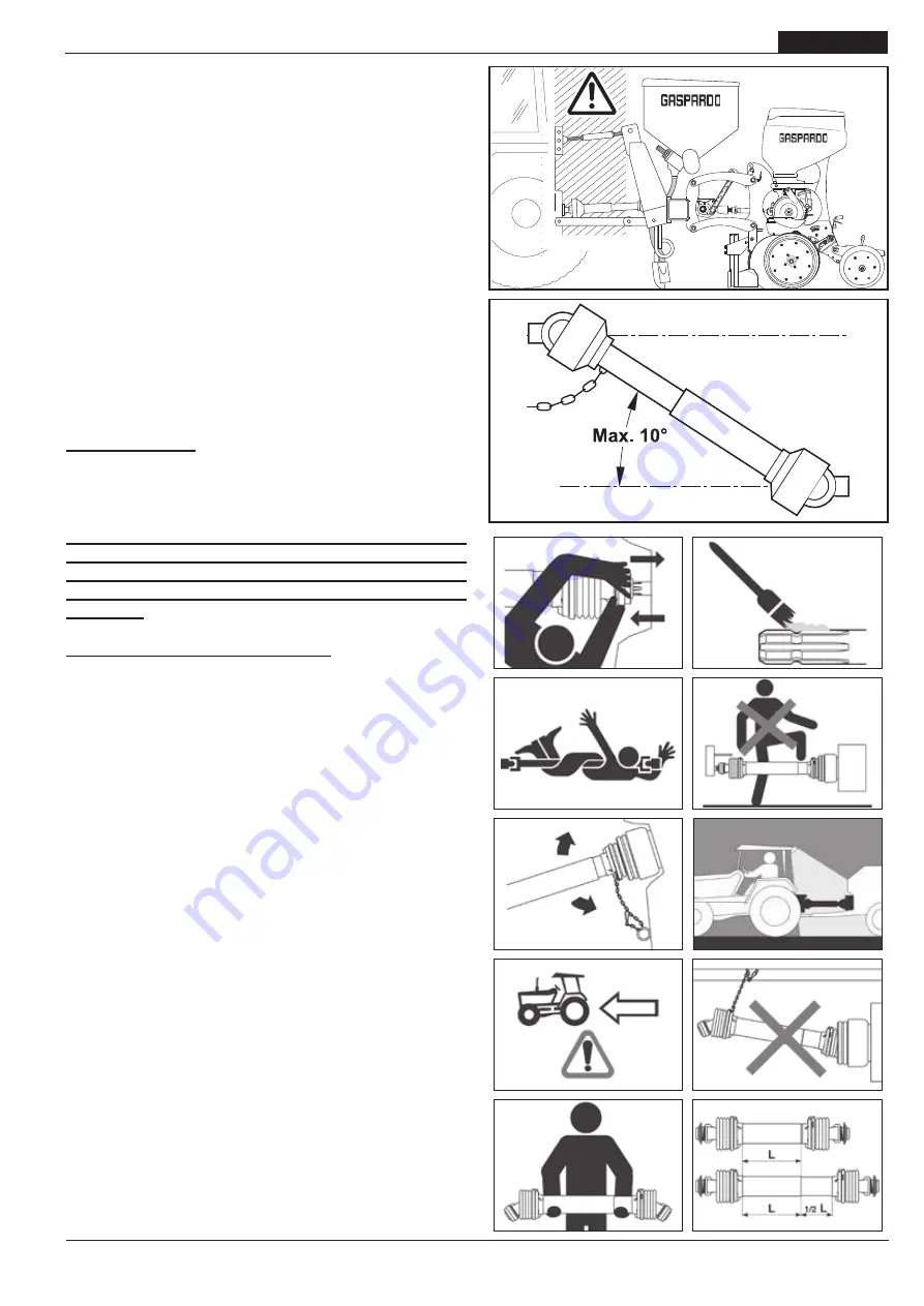 Gaspardo CHRONO 500 Use And Maintenance Download Page 11