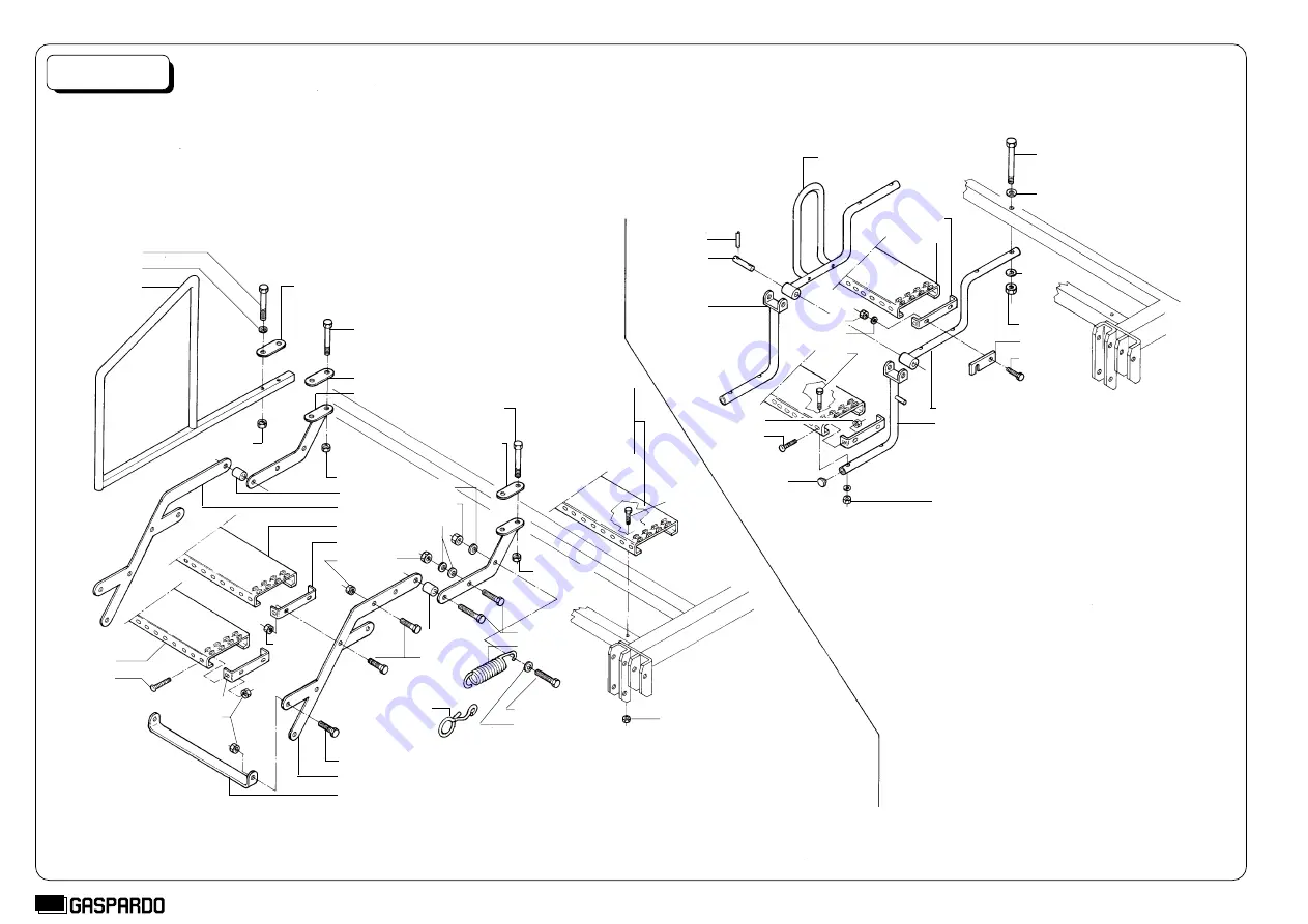 Gaspardo COMBINATA 250 Use And Maintenance / Spare Parts Download Page 64