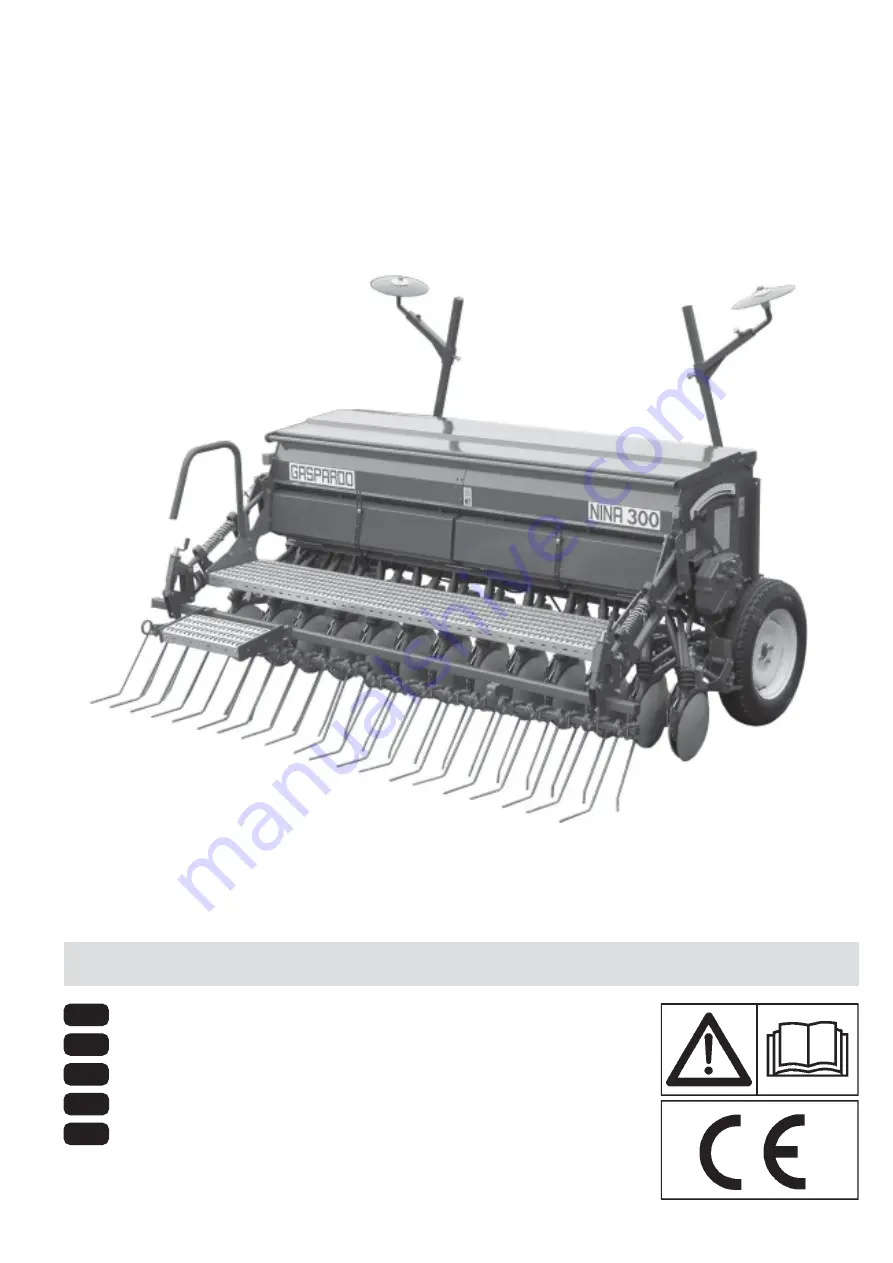 Gaspardo NINA 250 Скачать руководство пользователя страница 1
