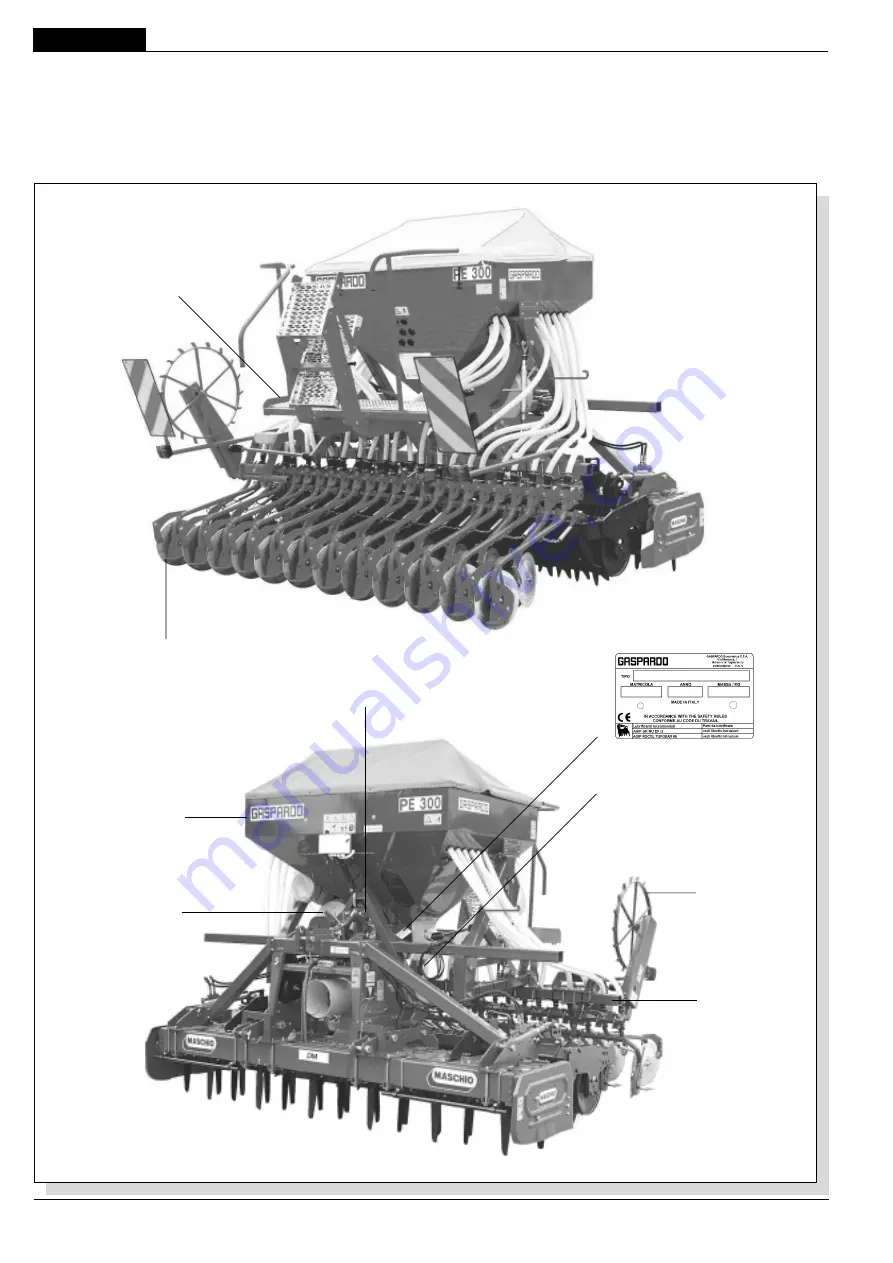 Gaspardo PENTA PE Use And Maintenance Download Page 6