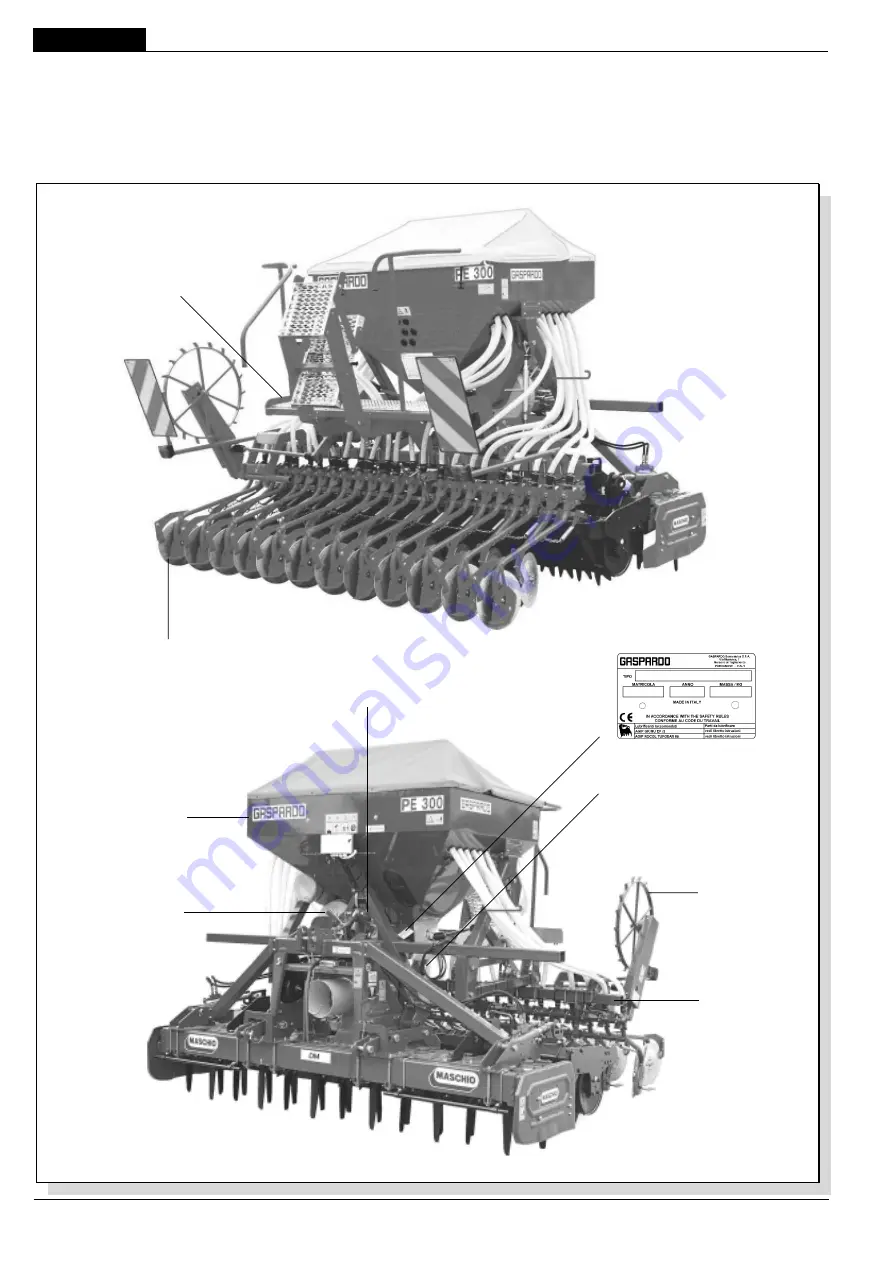 Gaspardo PENTA PE Use And Maintenance Download Page 24