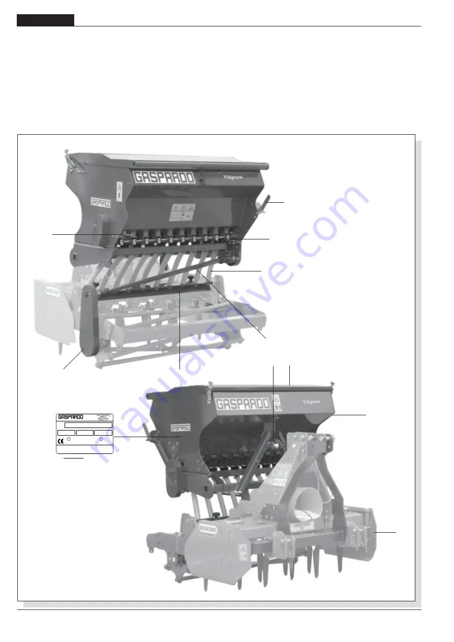 Gaspardo Vitigreen 1300 Use And Maintenance Download Page 40