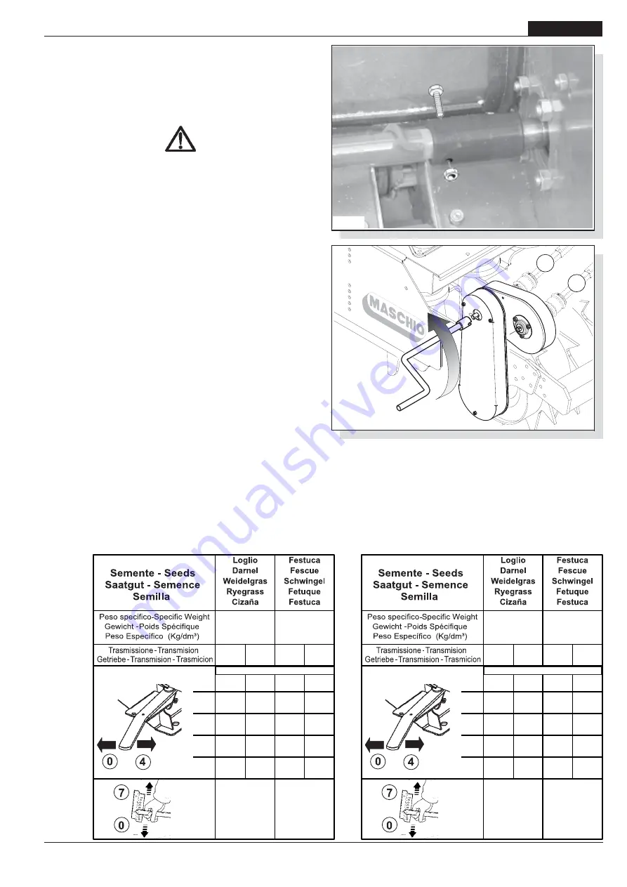 Gaspardo Vitigreen 1300 Use And Maintenance Download Page 63