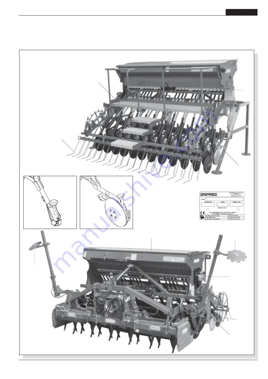 Gaspardo VITTORIA 250 Use And Maintenance Download Page 29