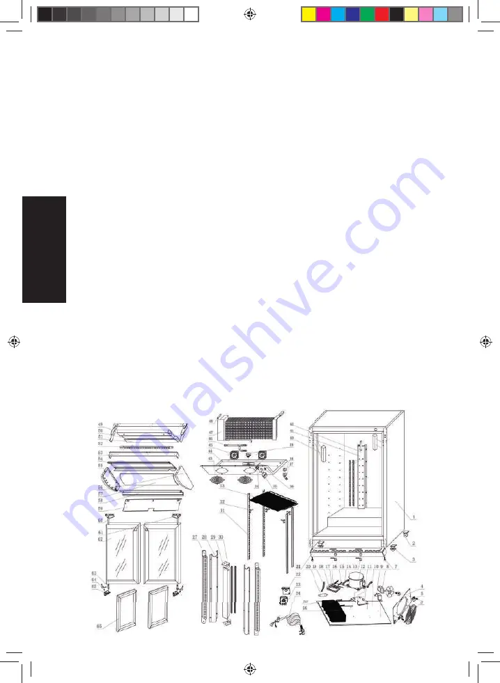 Gastro-Cool GCDC411-7BMF Instructions For Use Manual Download Page 28