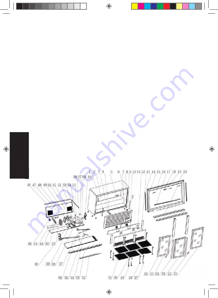 Gastro-Cool GCDC411-7BMF Instructions For Use Manual Download Page 50