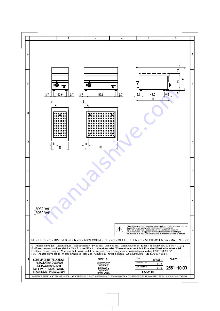 Gastro-M 60/30 BME Скачать руководство пользователя страница 106