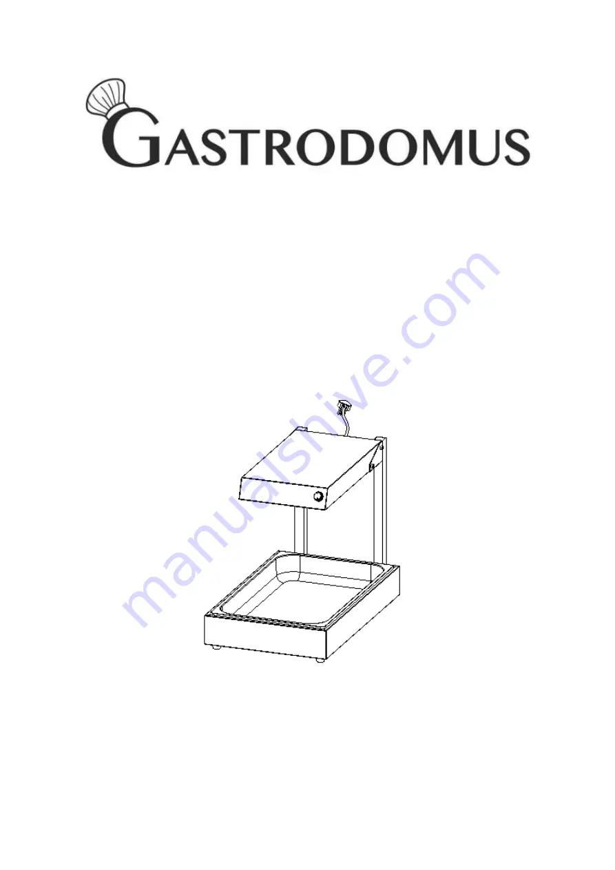 Gastrodomus CW-1/1 Instruction Manual Download Page 15