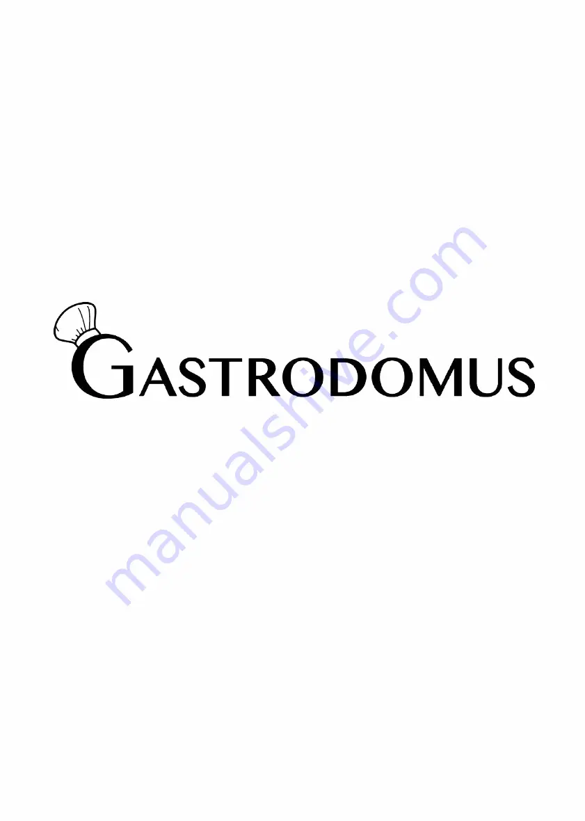 Gastrodomus GAC700TN Installation, Use And Maintenance Manual Download Page 36