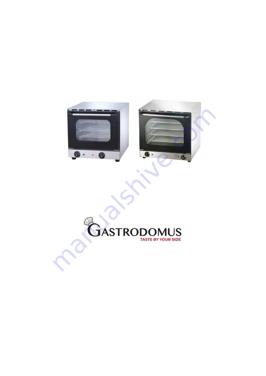 Gastrodomus MINI4 Installation - Use - Maintenance Download Page 1