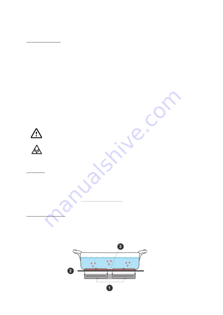 Gastros Switzerland InductWarm 200 TableTop Operating Manual Download Page 12