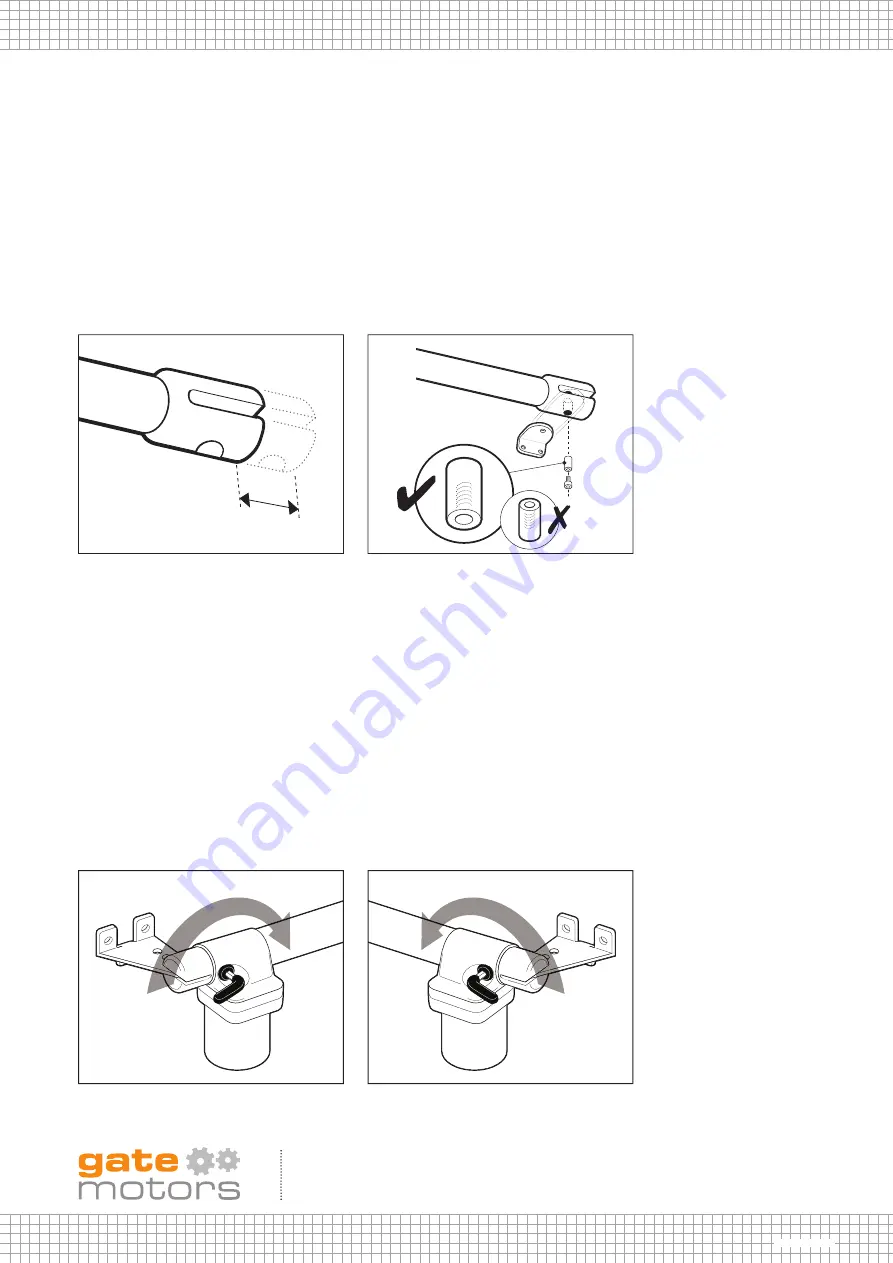 Gate Motors MyGate myAster Series Installation Manual Download Page 8