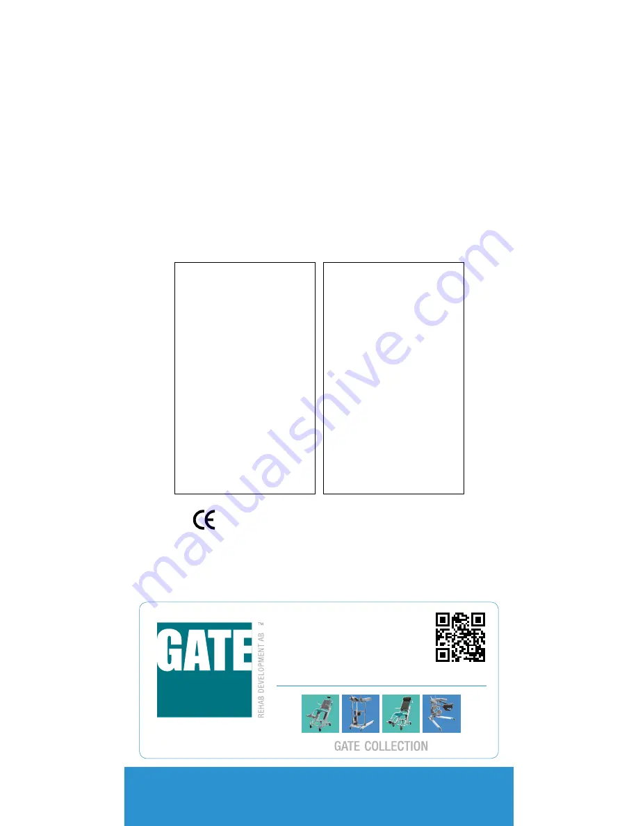 Gate Bure Ortho GAS, 56-318 Скачать руководство пользователя страница 6