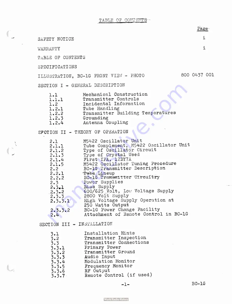 Gates BC1G Instructions For Installing And Operating Download Page 5