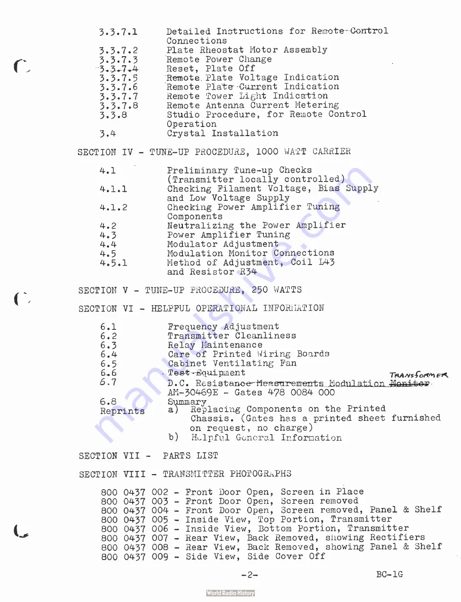 Gates BC1G Instructions For Installing And Operating Download Page 6