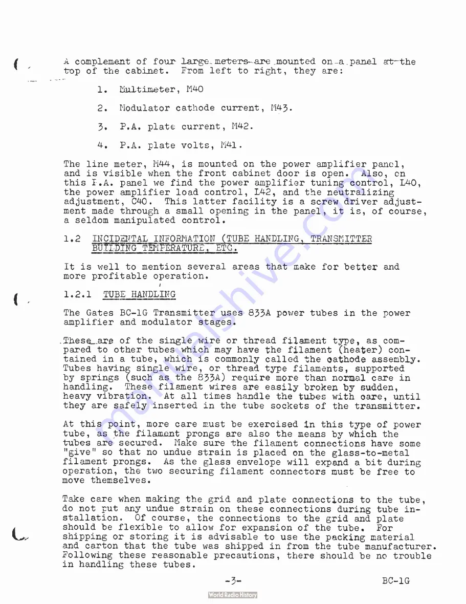 Gates BC1G Instructions For Installing And Operating Download Page 12