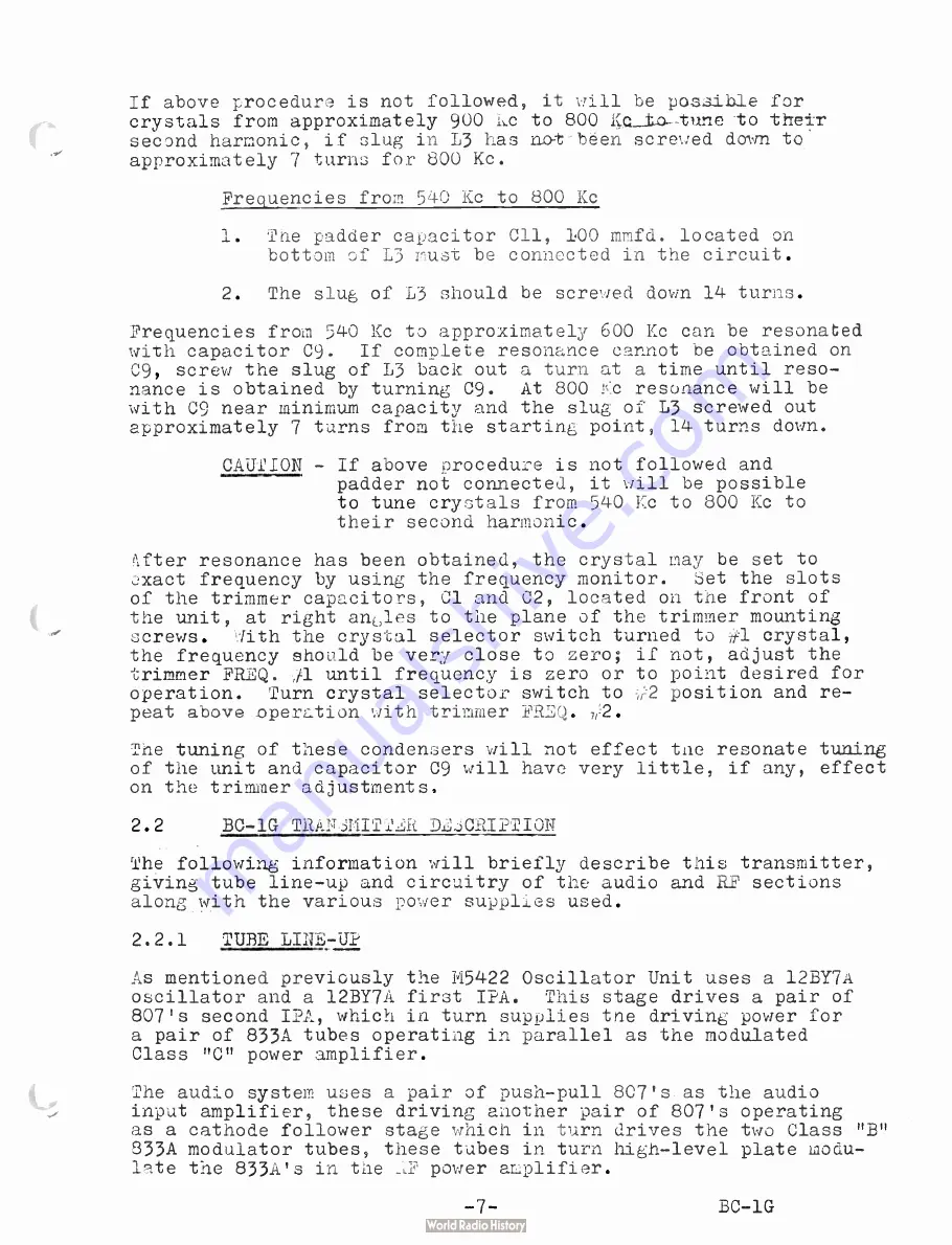 Gates BC1G Instructions For Installing And Operating Download Page 16