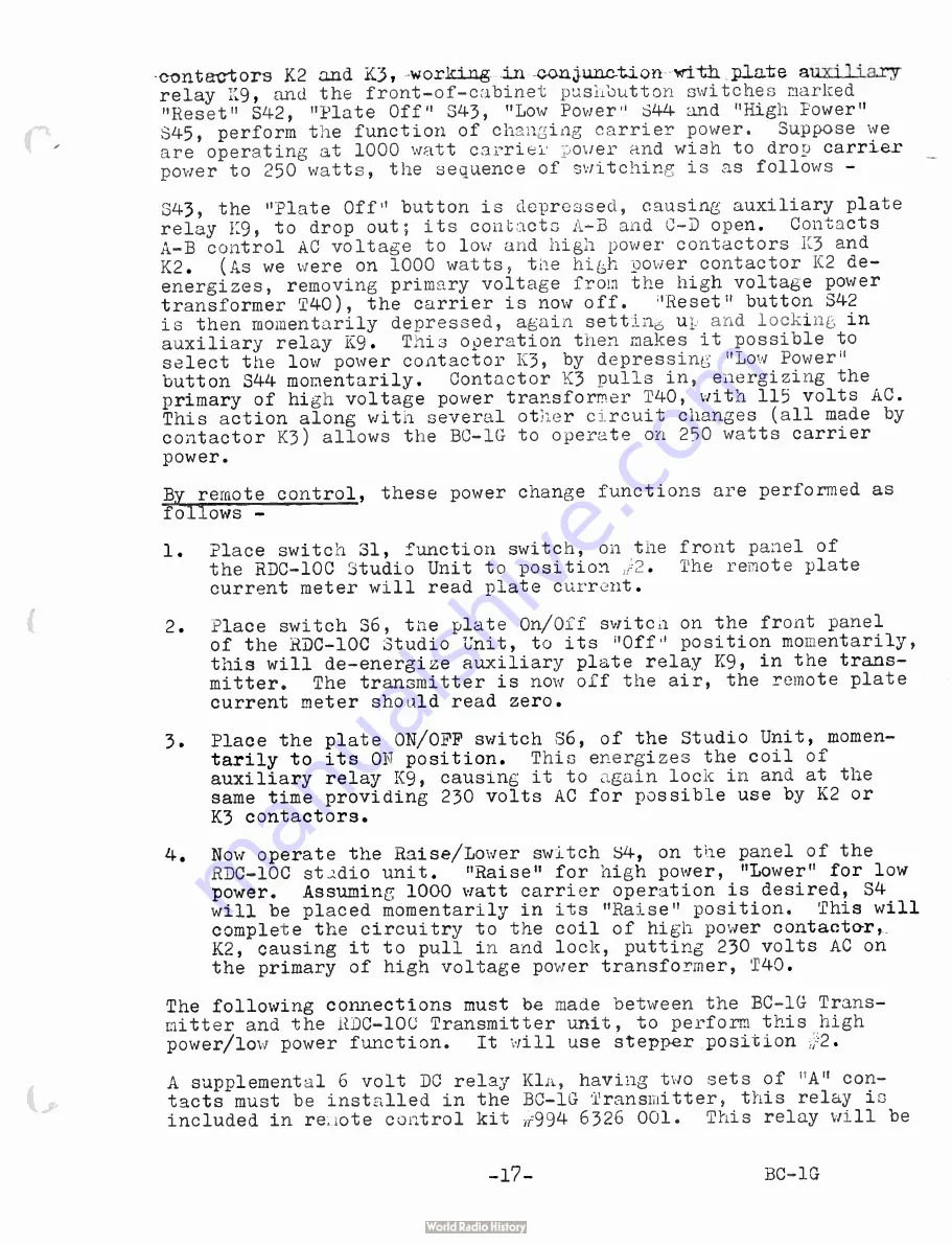 Gates BC1G Instructions For Installing And Operating Download Page 28