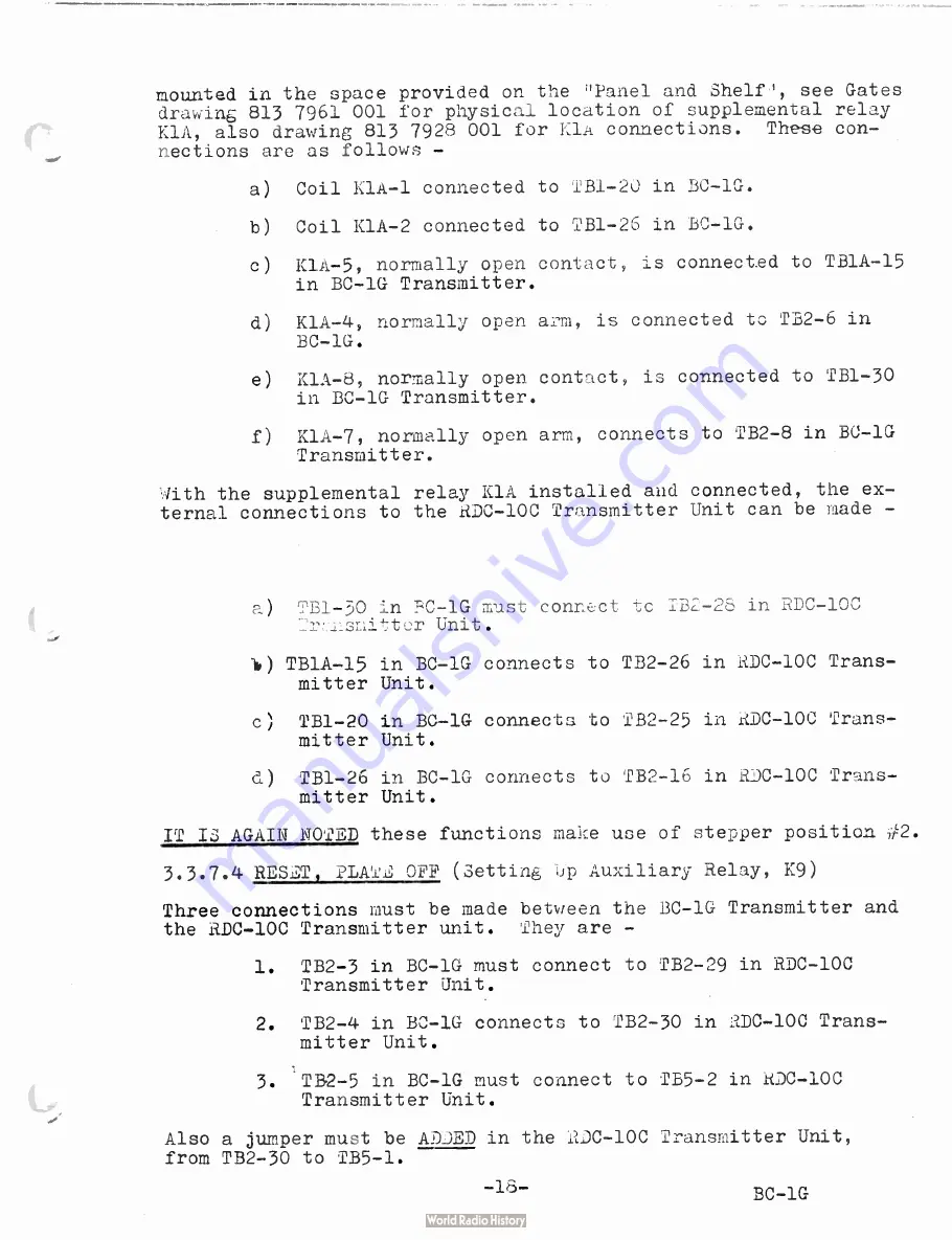 Gates BC1G Instructions For Installing And Operating Download Page 29