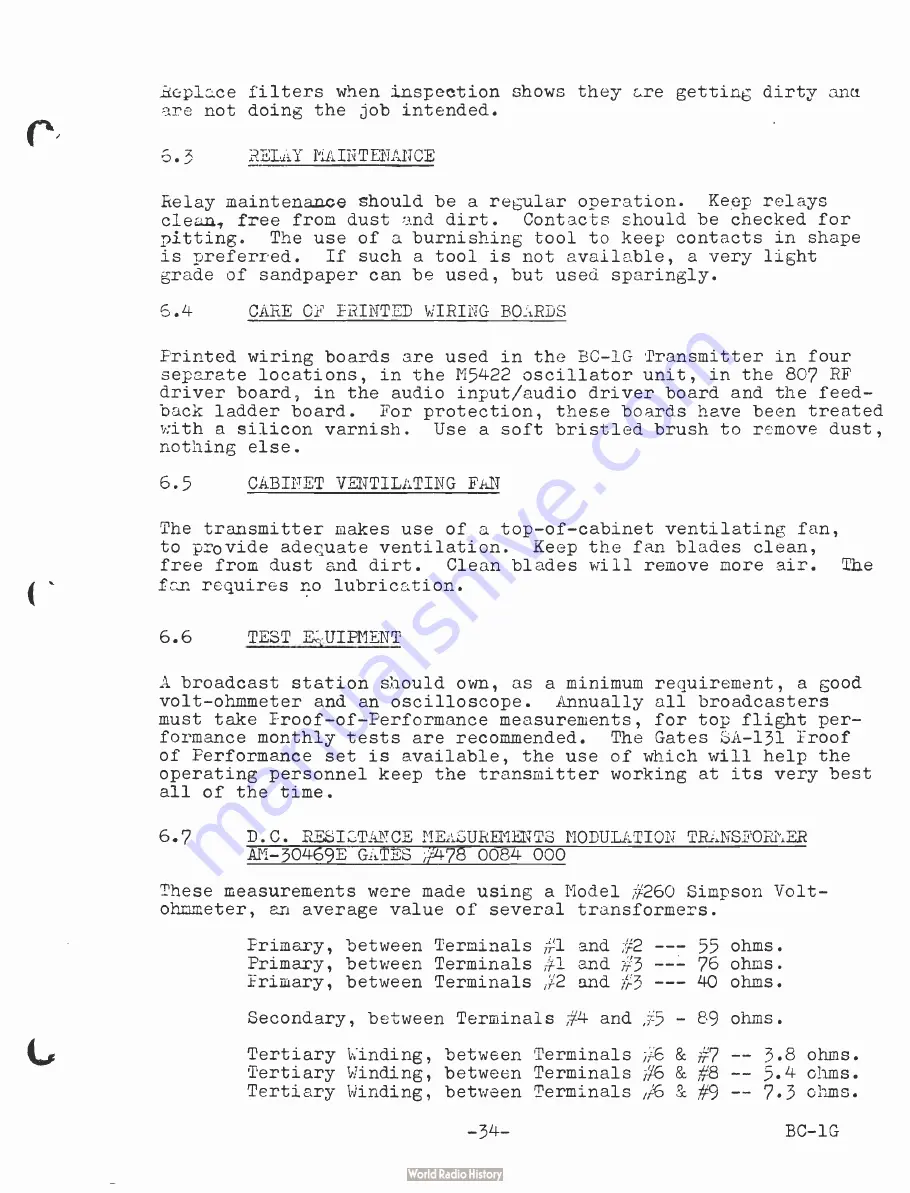 Gates BC1G Instructions For Installing And Operating Download Page 47