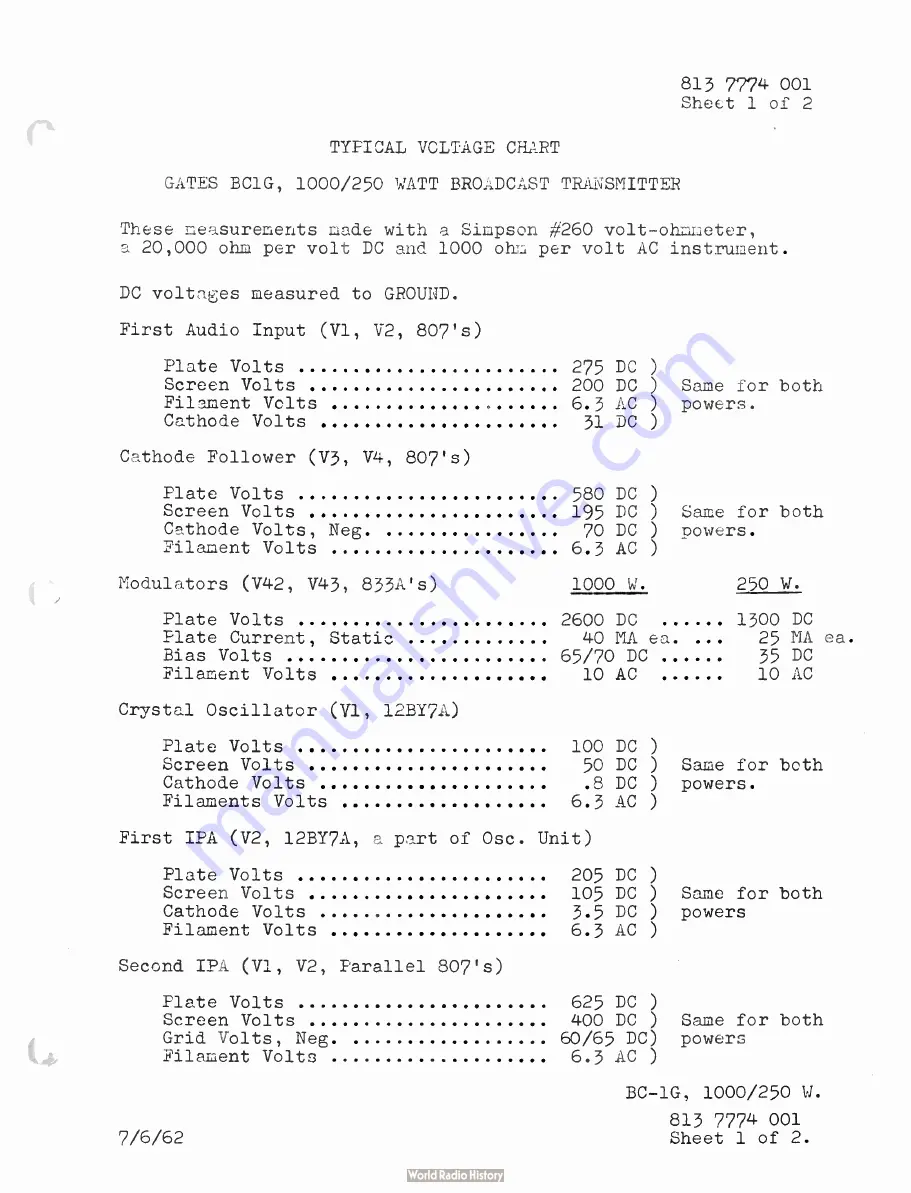 Gates BC1G Instructions For Installing And Operating Download Page 67