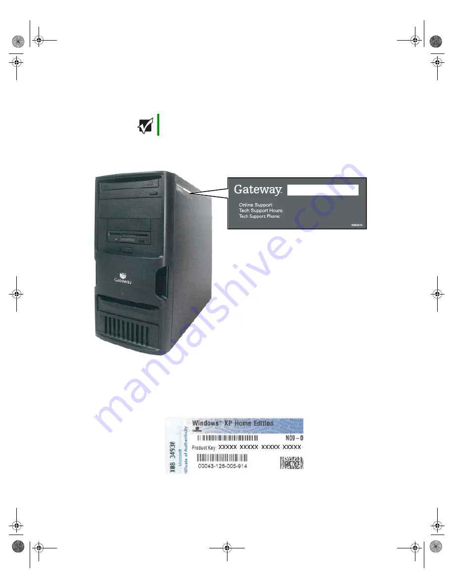 Gateway E-2500D User Manual Download Page 18