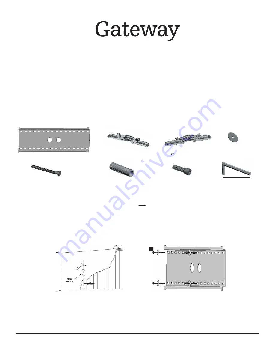 Gateway GTW-WMM103 Скачать руководство пользователя страница 1