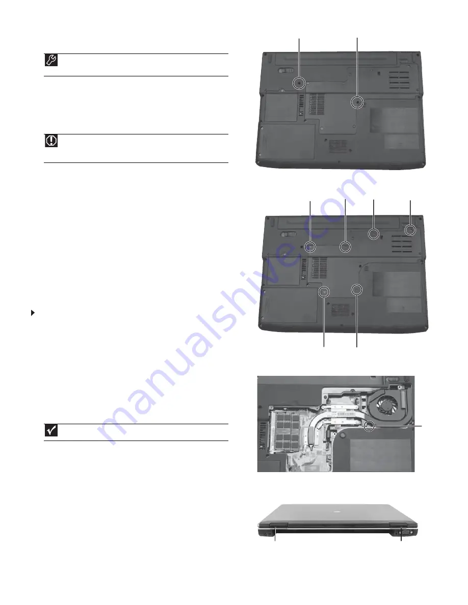 Gateway MT-6733 Hardware Replacement Manual Download Page 7