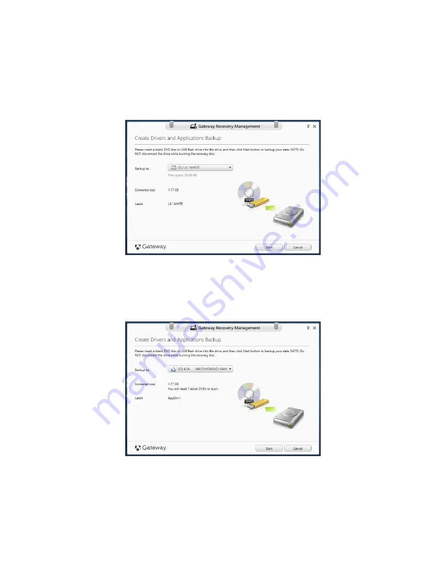 Gateway NE572 User Manual Download Page 68