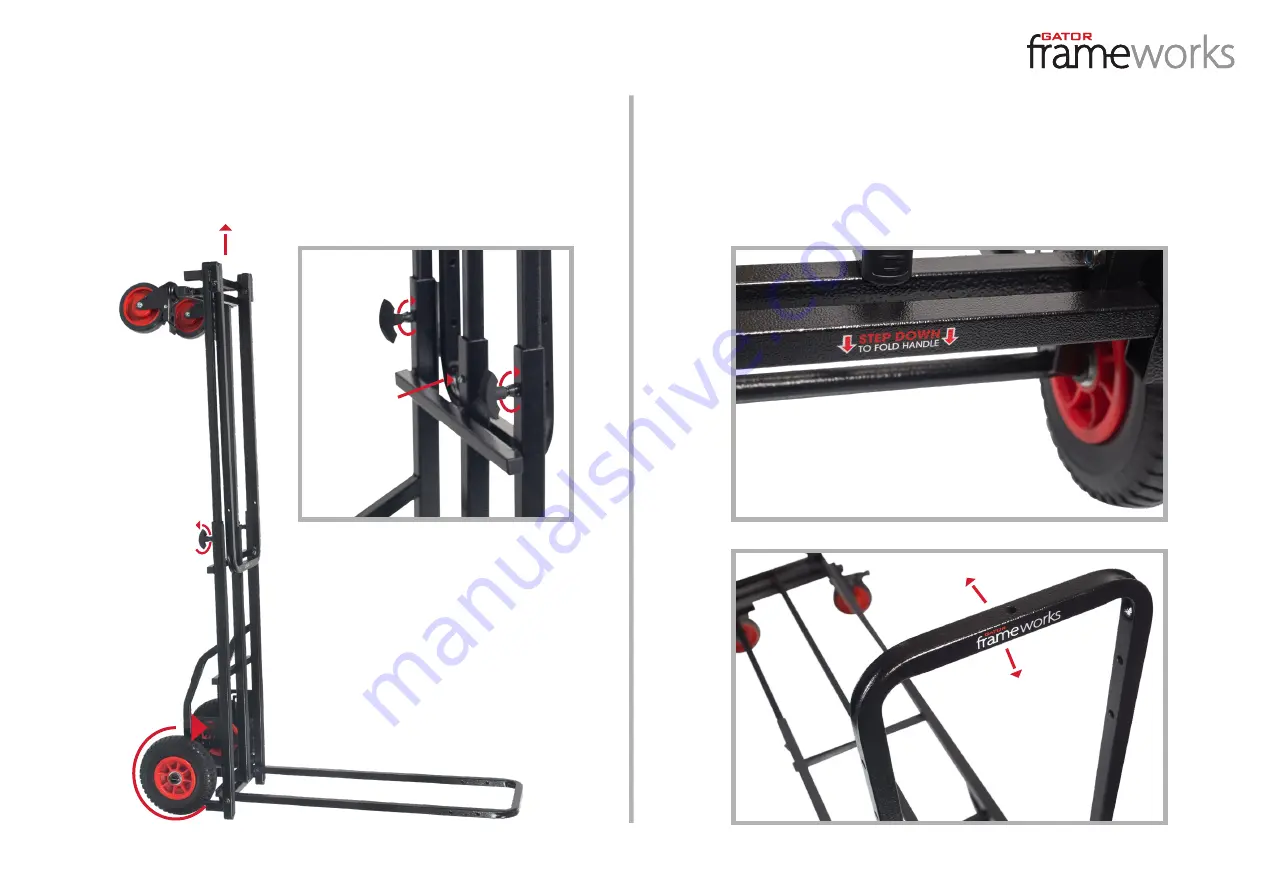 Gator GFW-UTL-CART52 Assembly Instructions Download Page 3