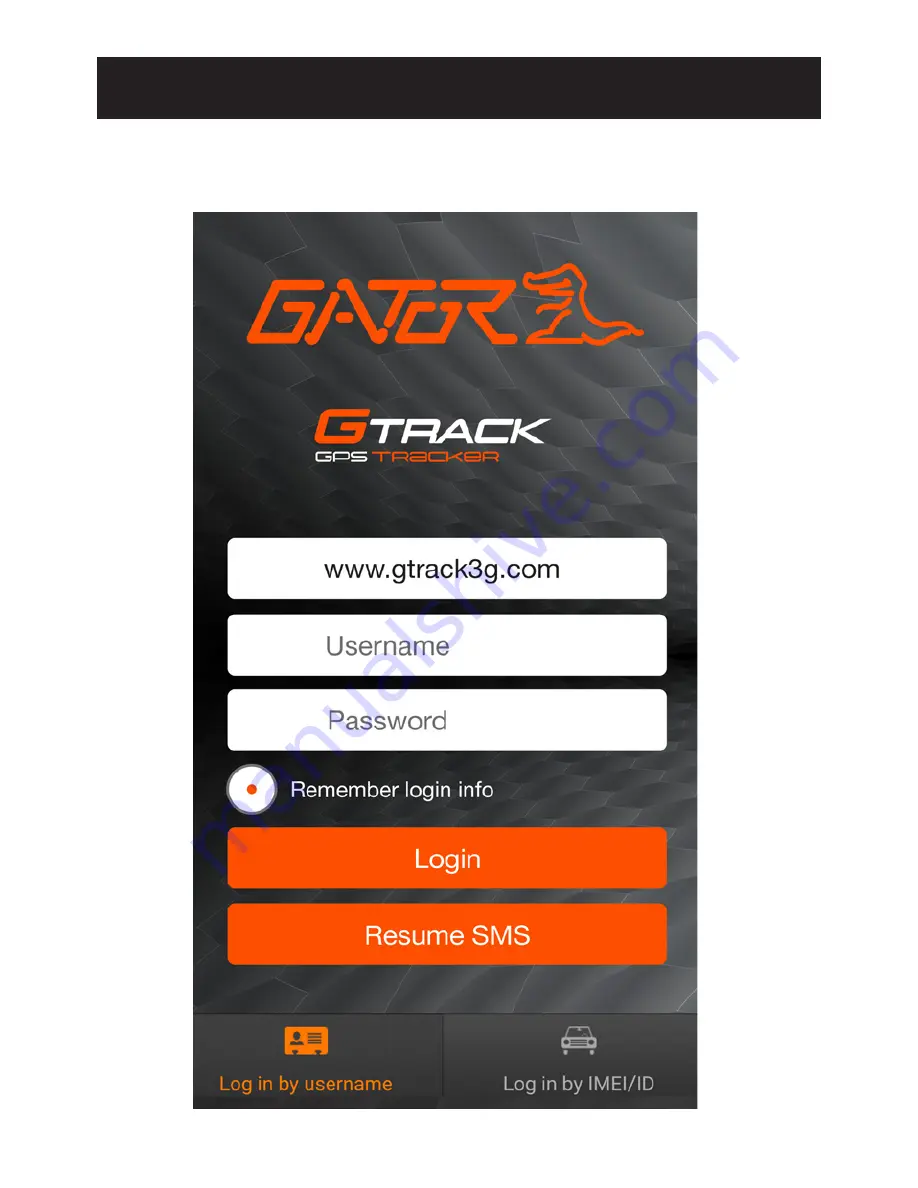 Gator GTRACK3G User Manual Download Page 14