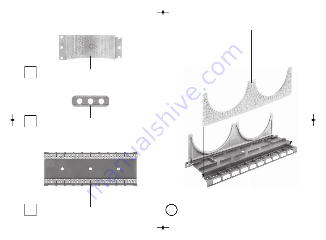 GAUGEMASTER Structures Fordhampton Bridge Assembly Instructions Download Page 2