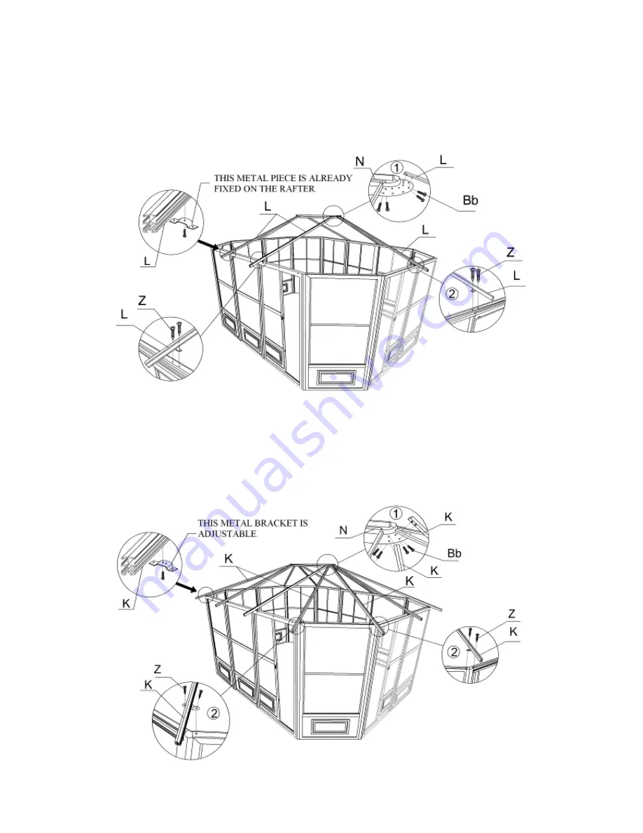 Gazebo penguin 41215-32 Скачать руководство пользователя страница 5