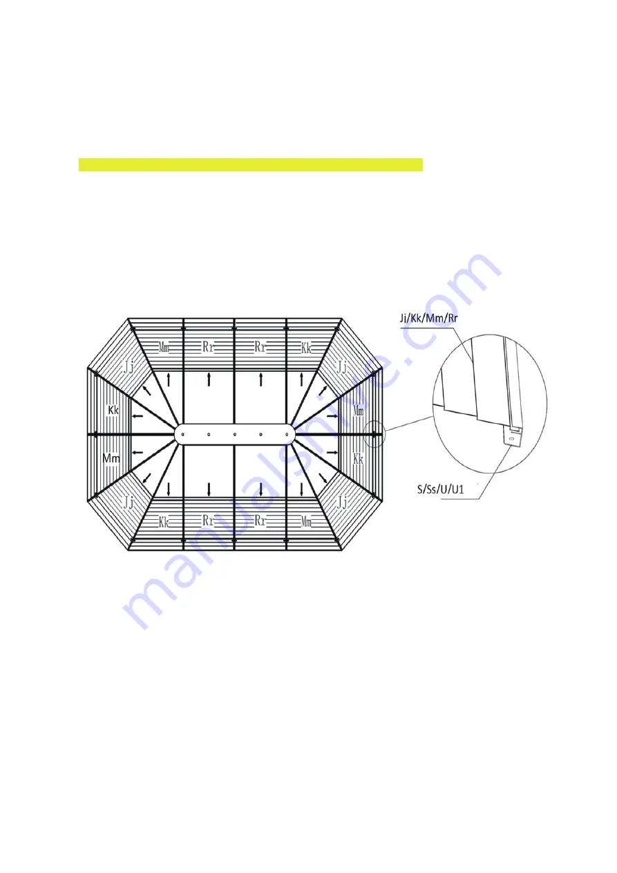 Gazebo penguin FLORENCE 41218MR-GP-12 Instruction Manual Download Page 43