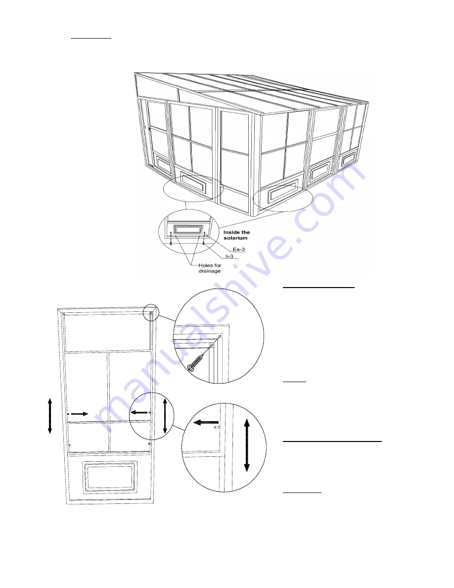 Gazebo penguin W1209 1/2-12 SAND Assembly Instructions Manual Download Page 11