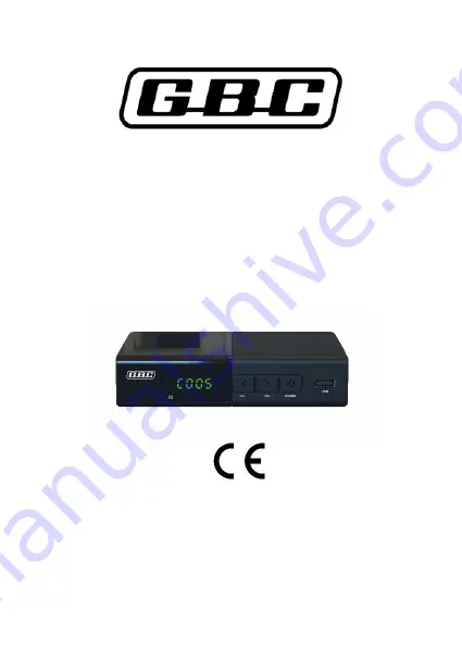 GBC 58.5960.43 User Manual Download Page 1