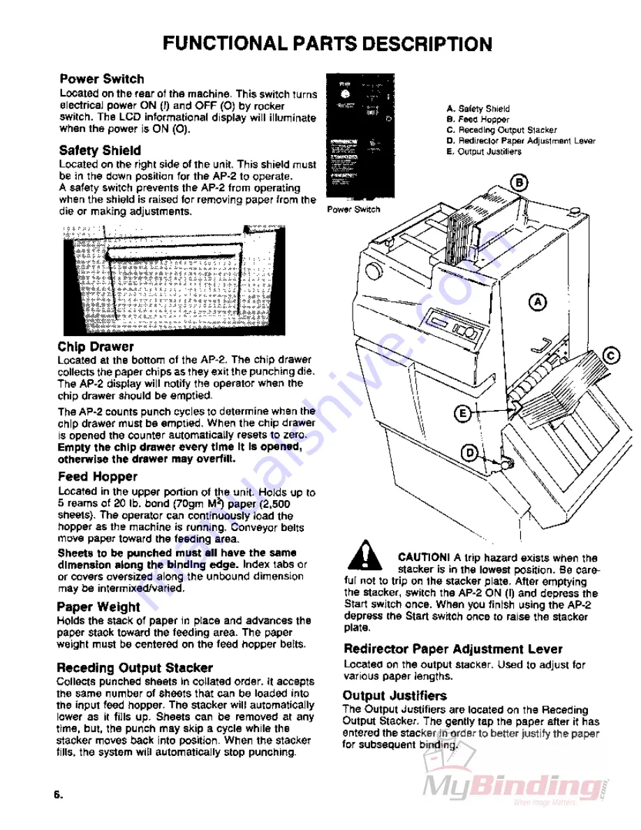 GBC AP-2 Скачать руководство пользователя страница 8