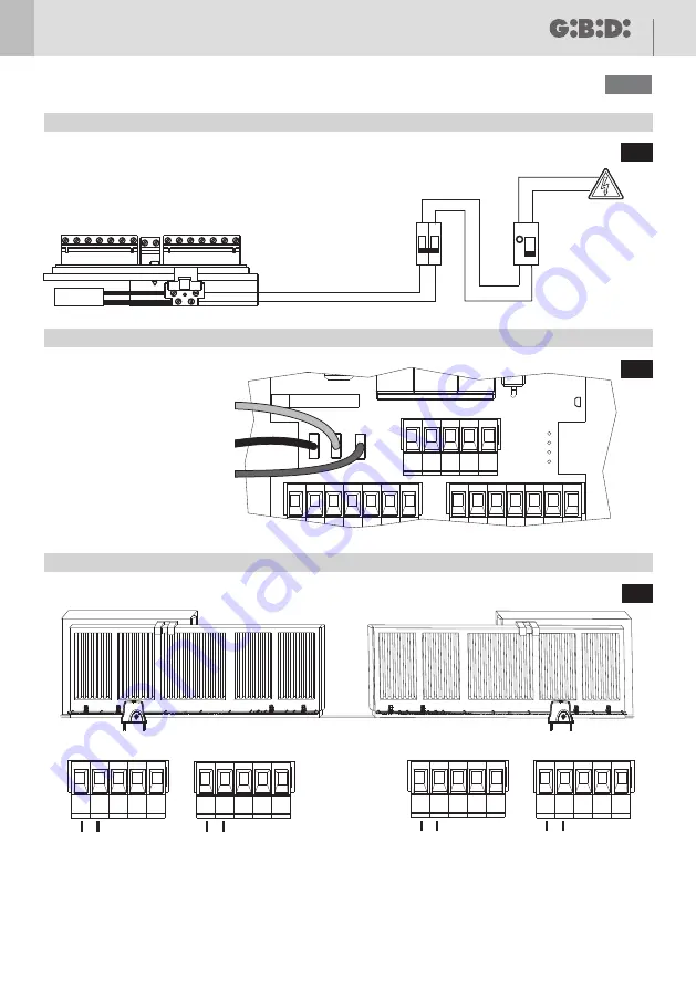 GBD SC Series Electrical Connections Download Page 3