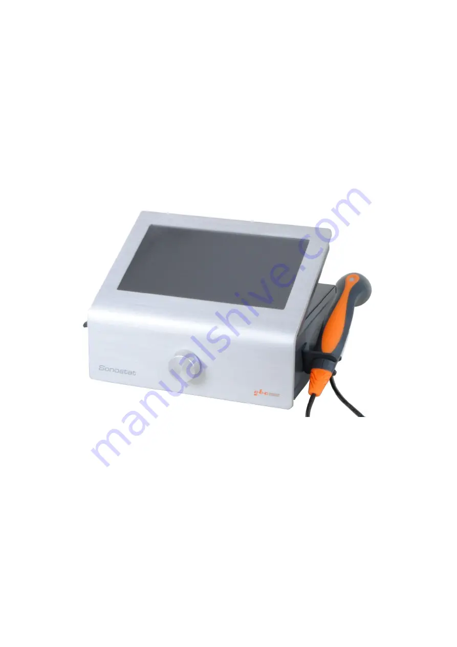 gbo Medizintechnik Sonostat User Manual Download Page 1